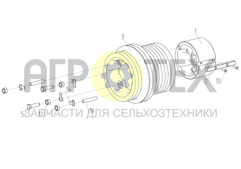 Схема 142.05.02.390 Ростсельмаш